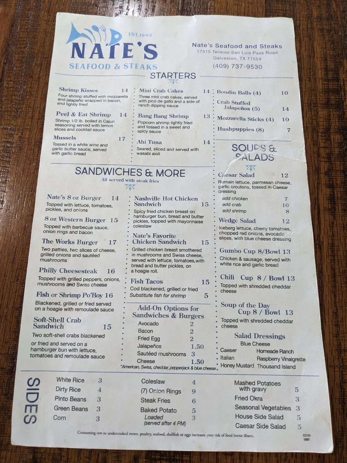 Menu 4