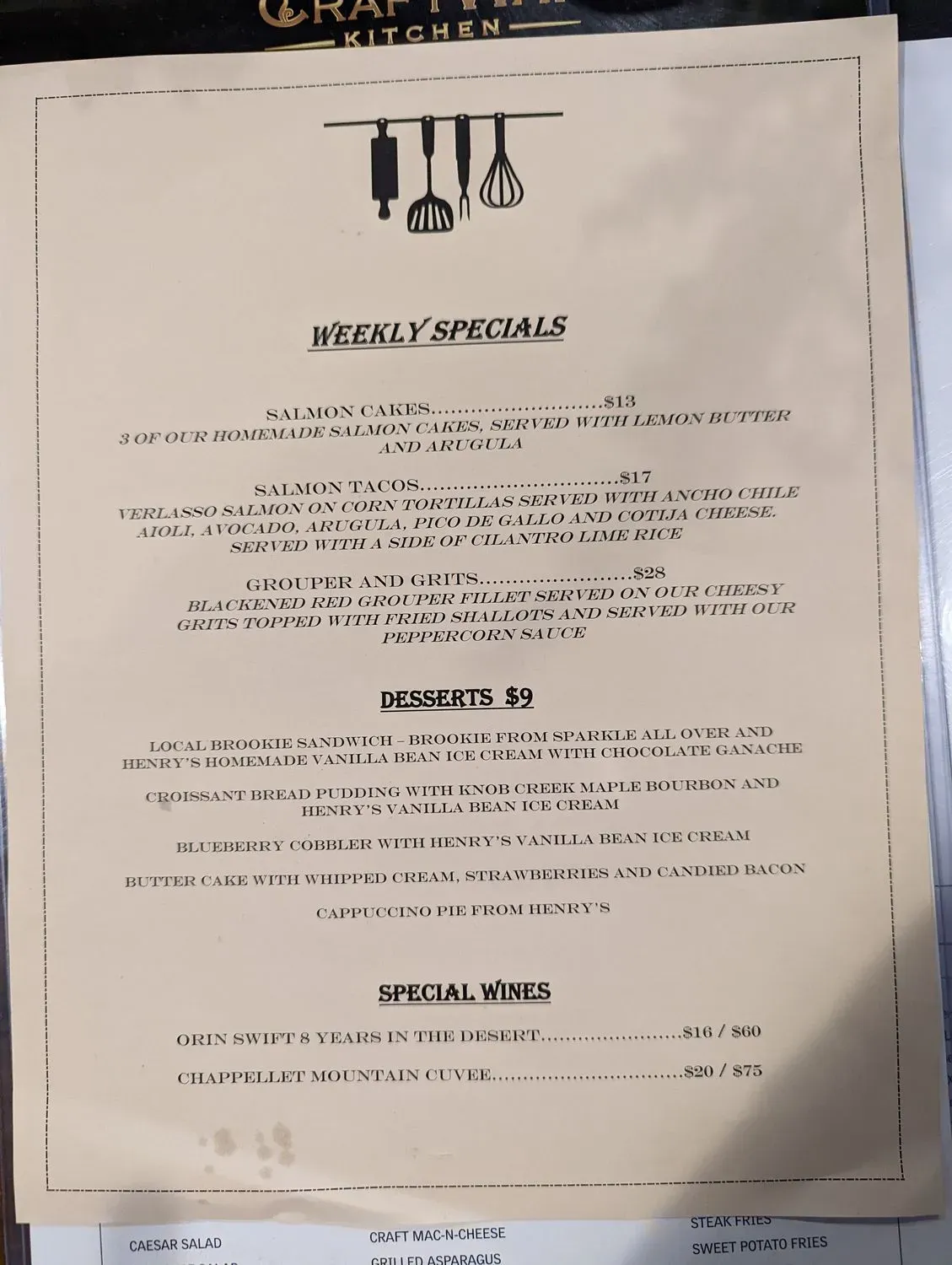 Menu 4