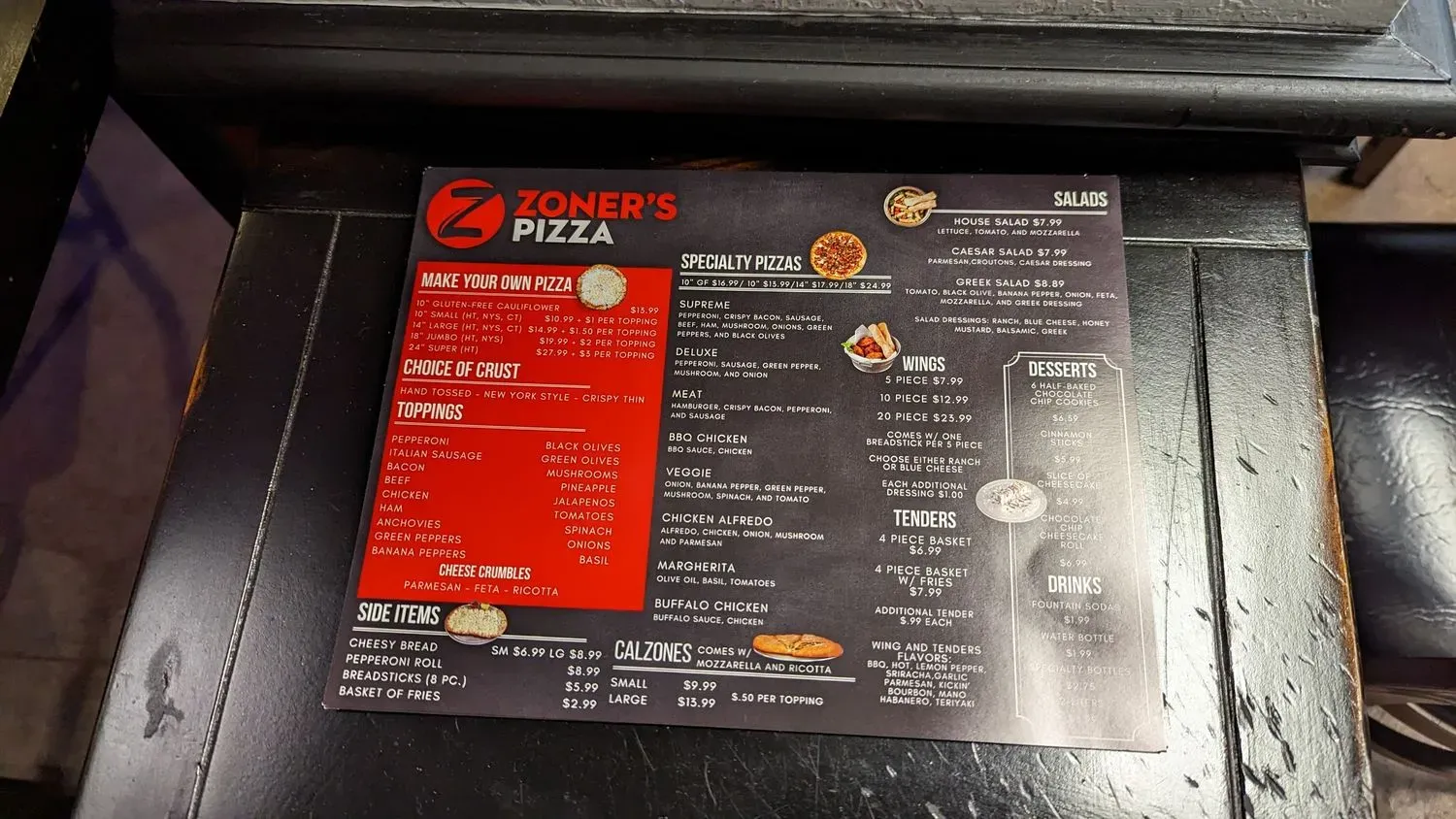 Menu 3