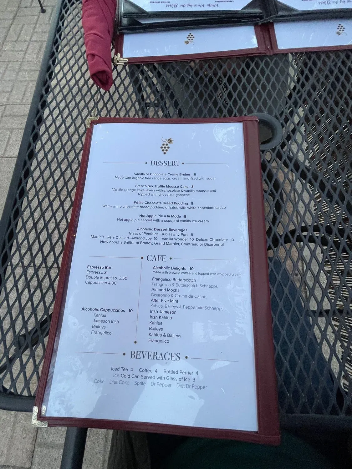 Menu 6