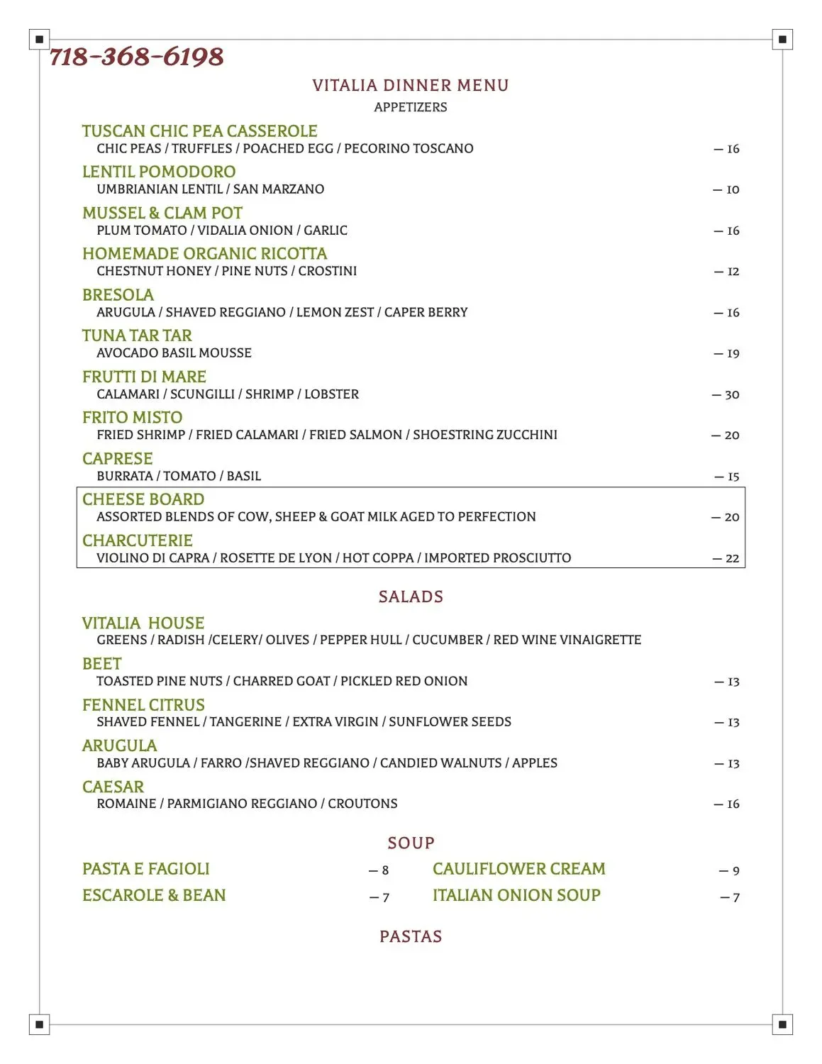 Menu 4