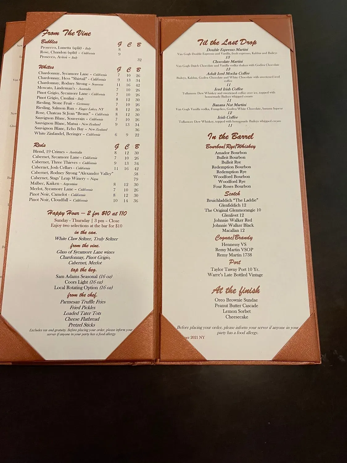 Menu 4