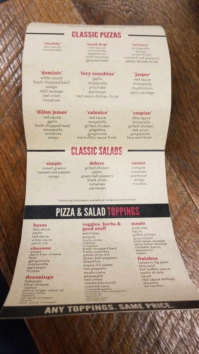 Menu 3