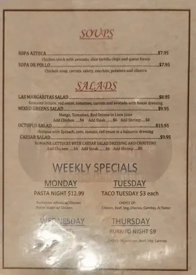 Menu 4