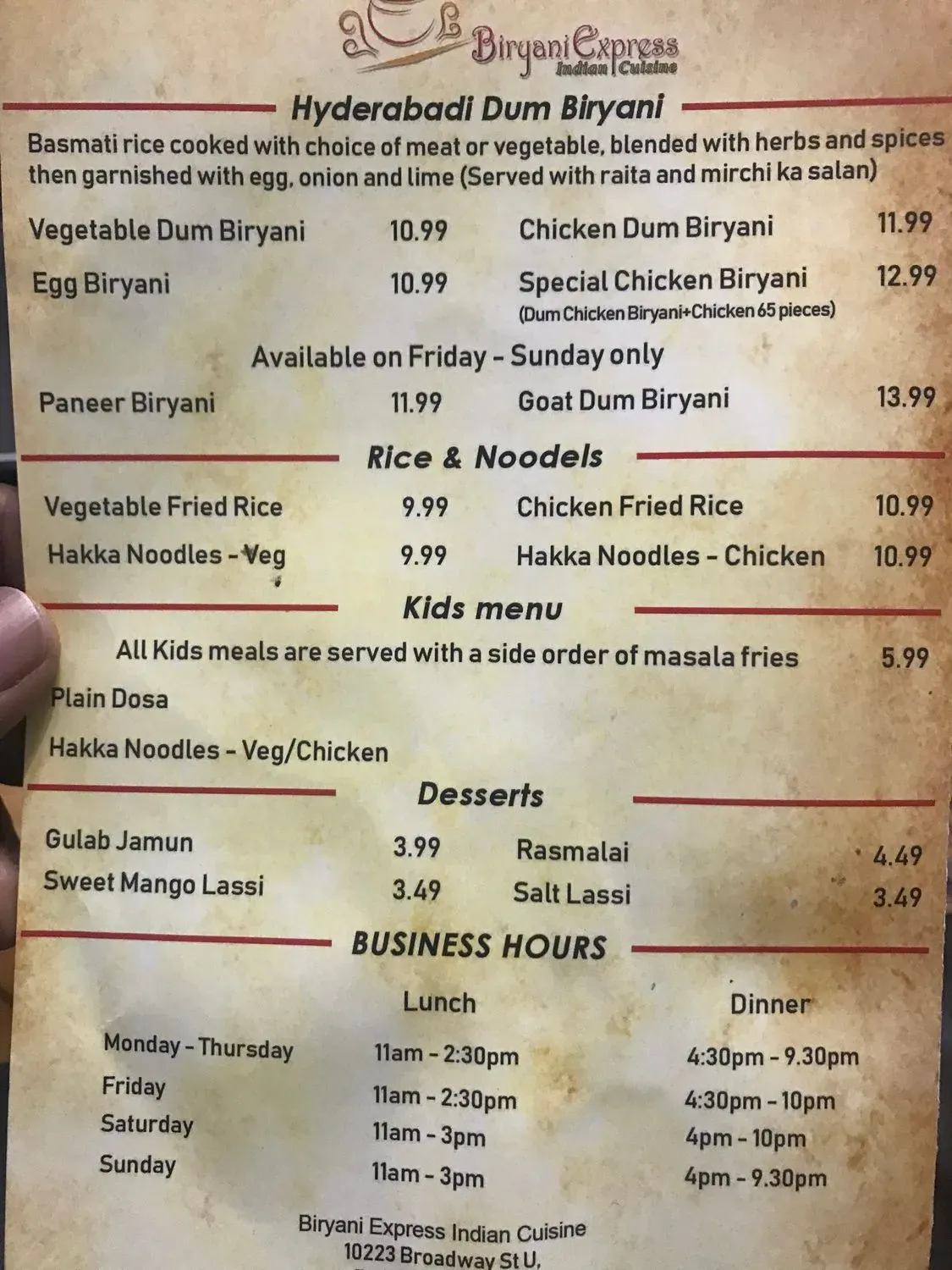 Menu 3