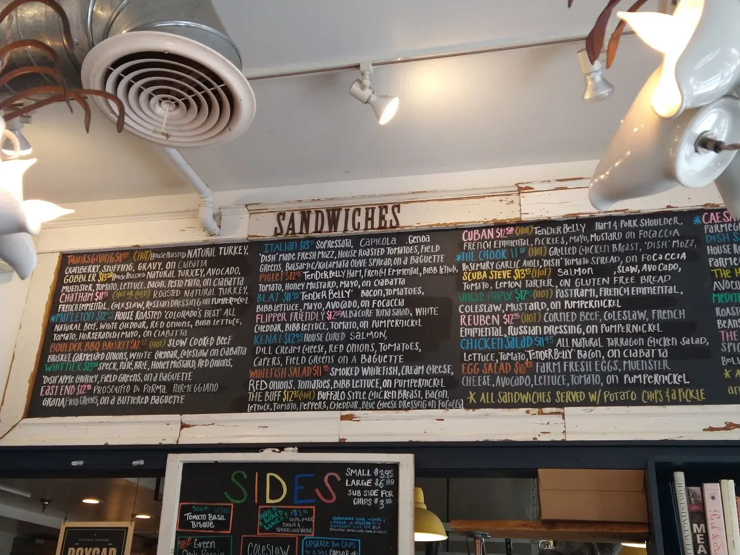 Dish Gourmet Menu - Updated November 2025