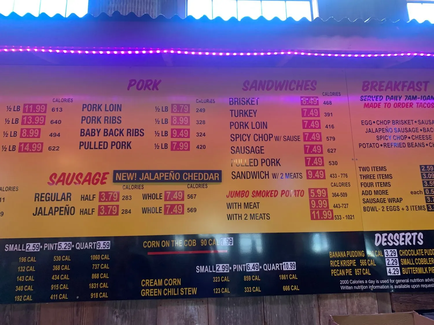 Menu 3