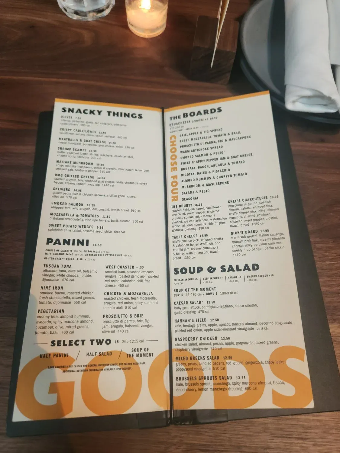 Menu 3