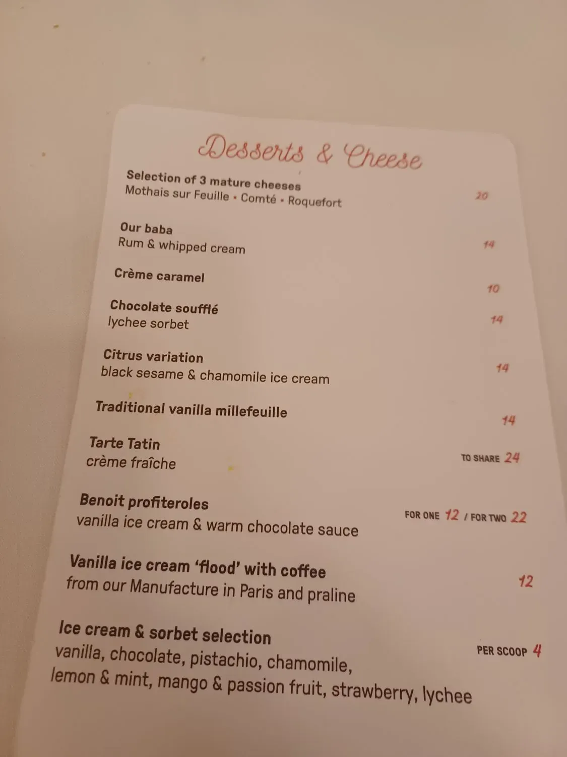 Menu 6