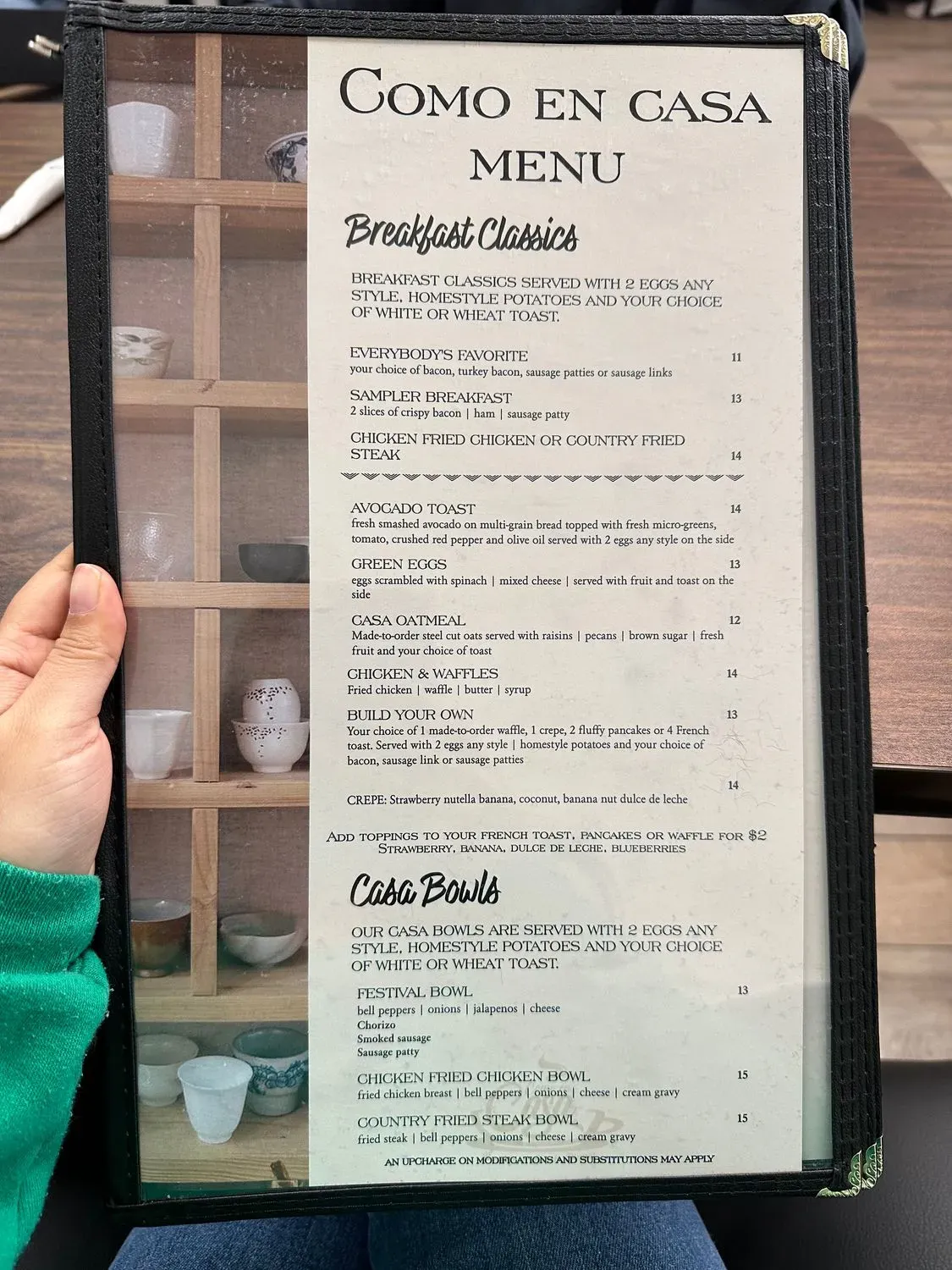 Menu 4