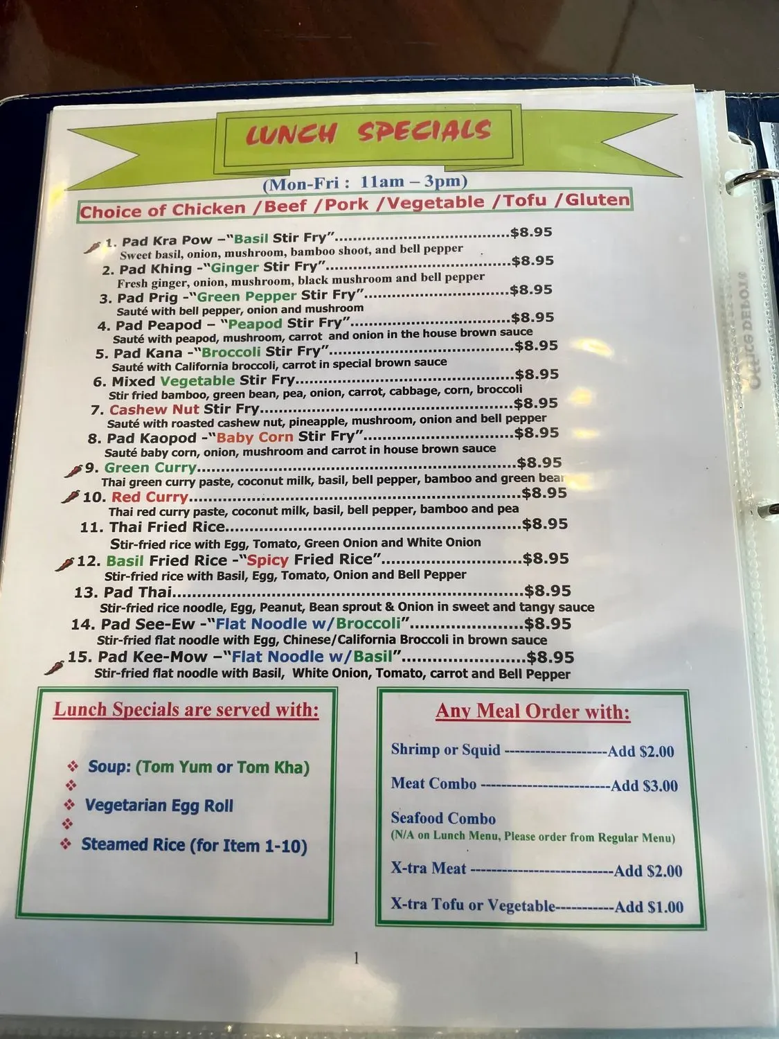 Menu 4