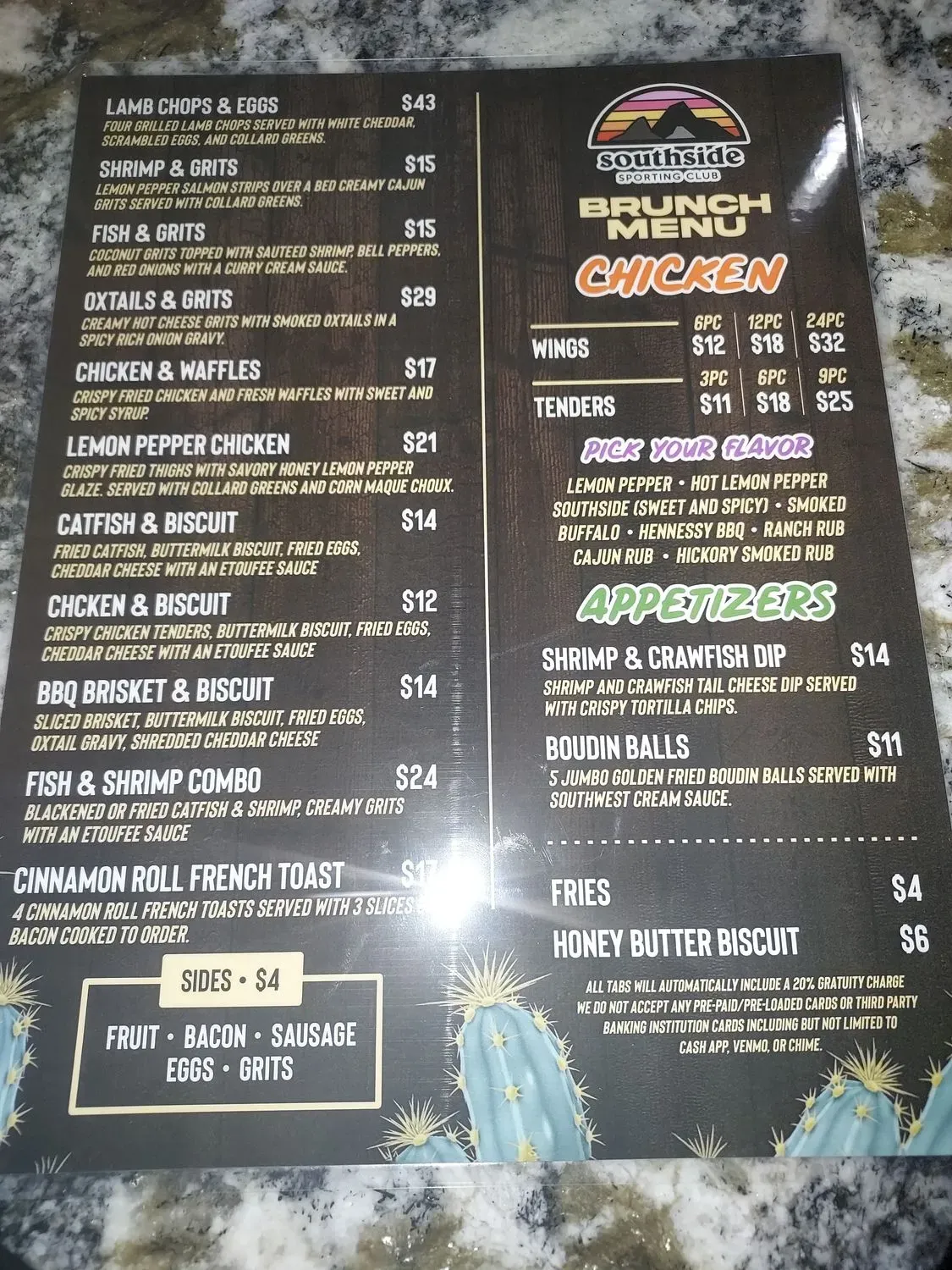 Menu 3