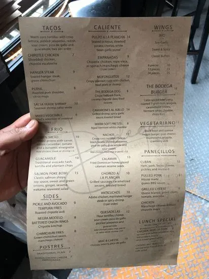 Menu 6