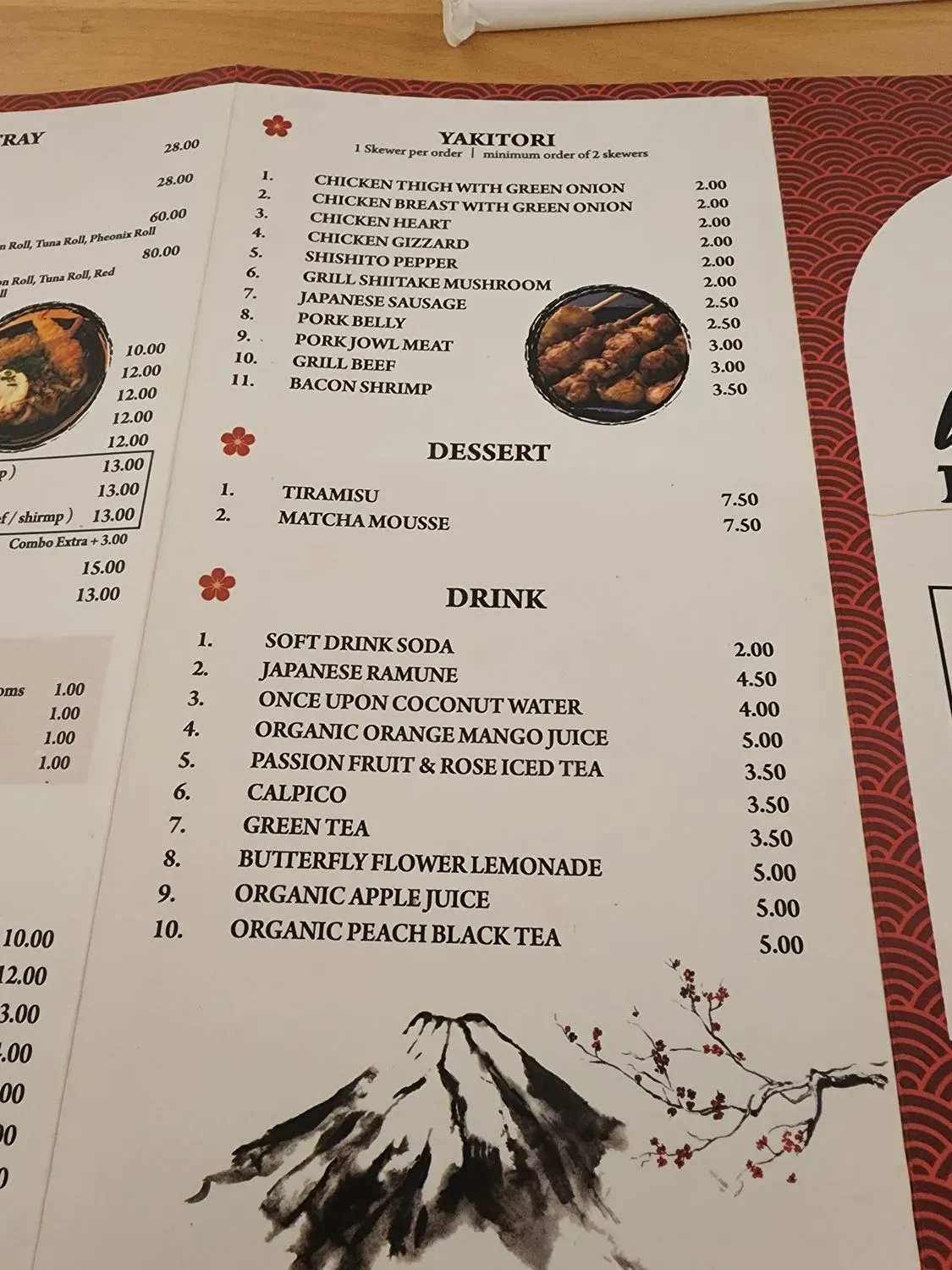 Menu 4