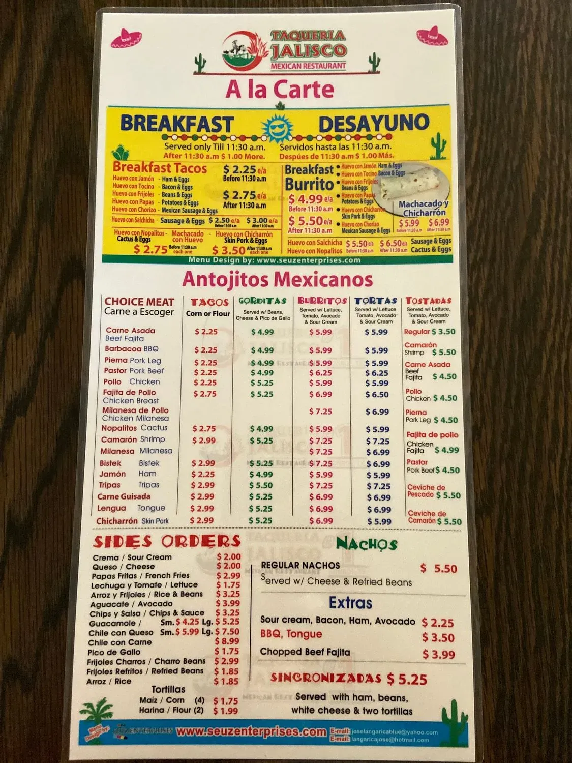 Menu 4