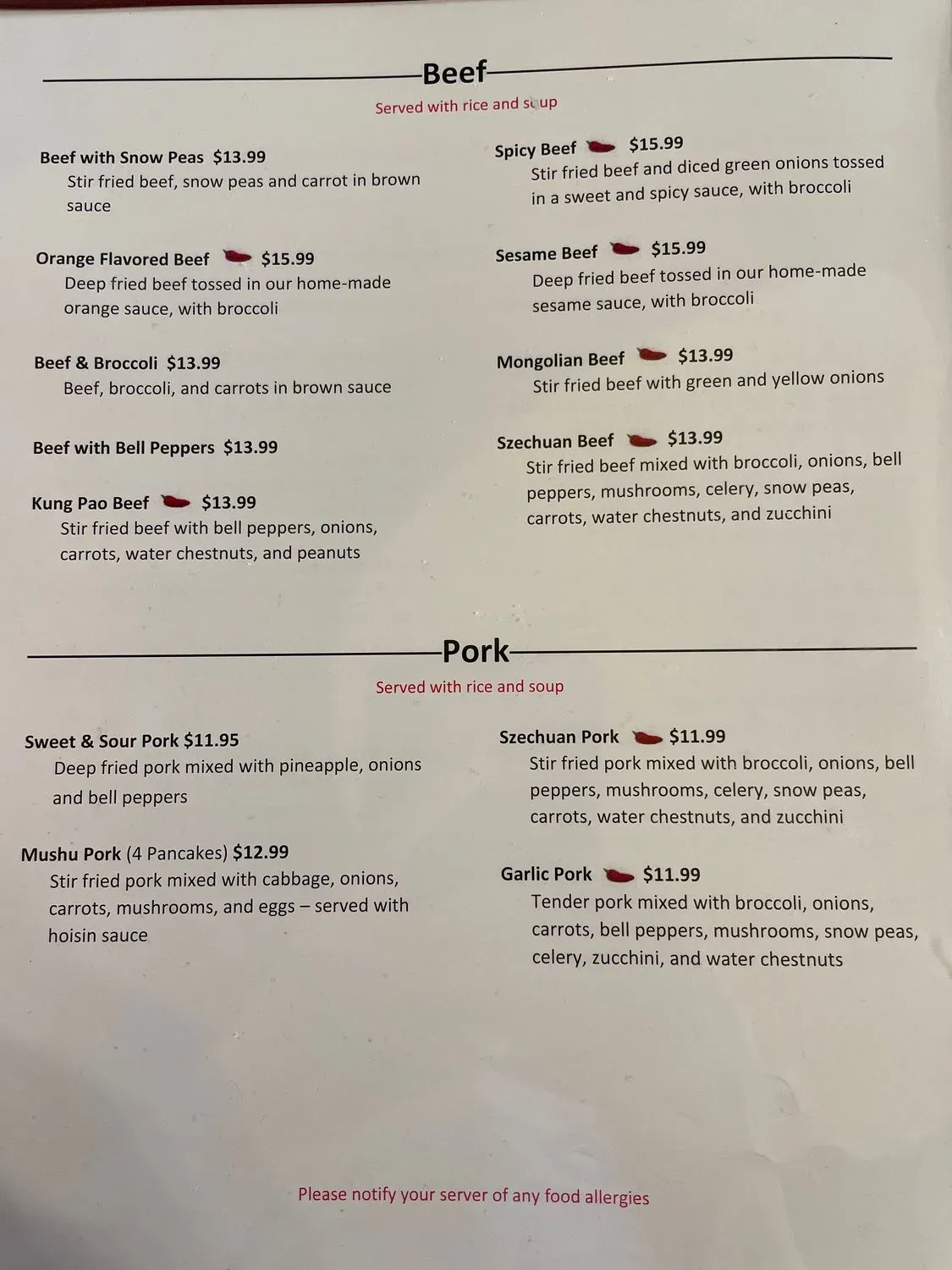 Menu 6