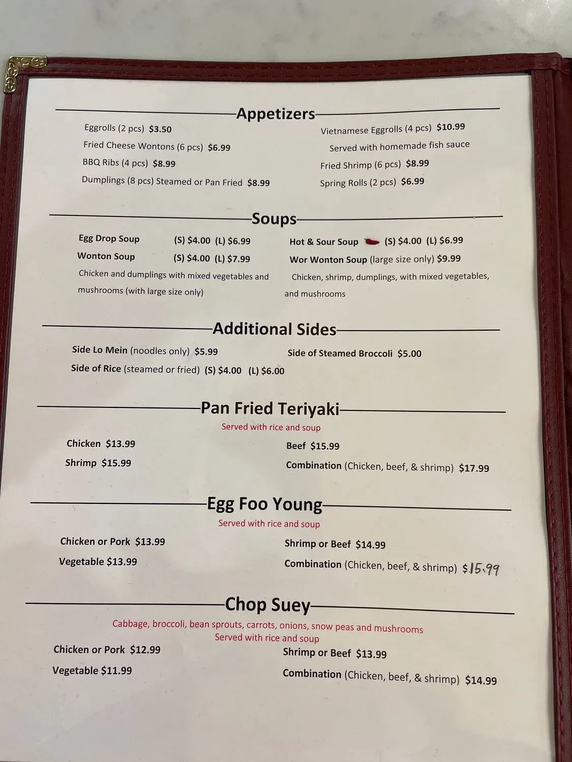 Menu 3