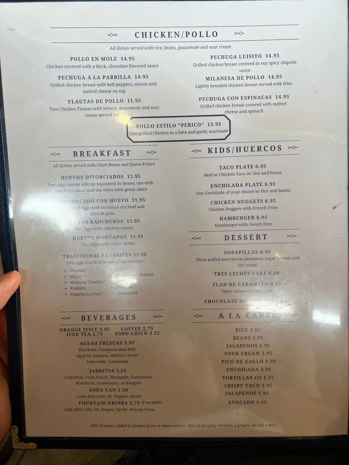 Menu 6