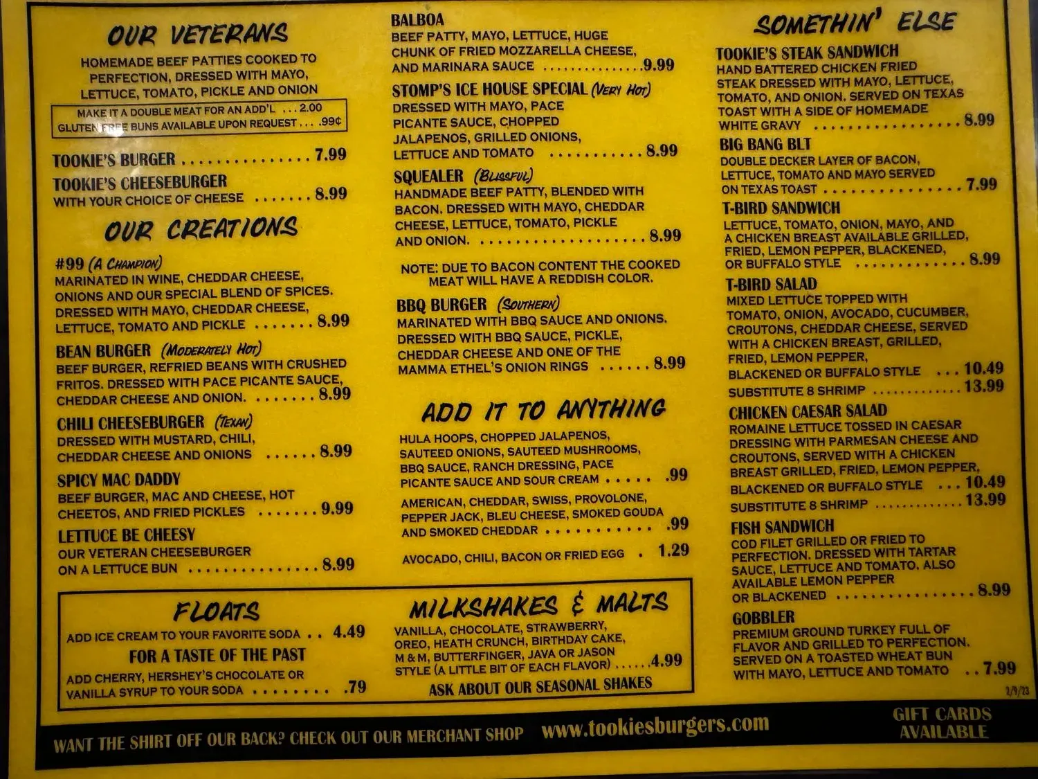 Menu 6