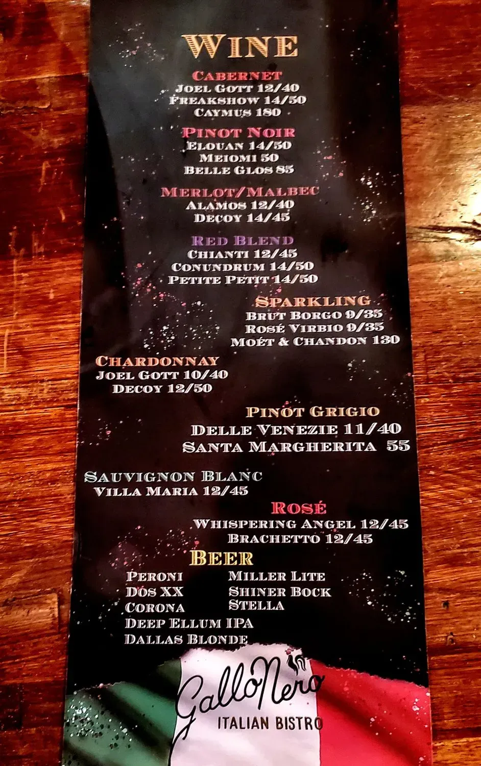 Menu 3