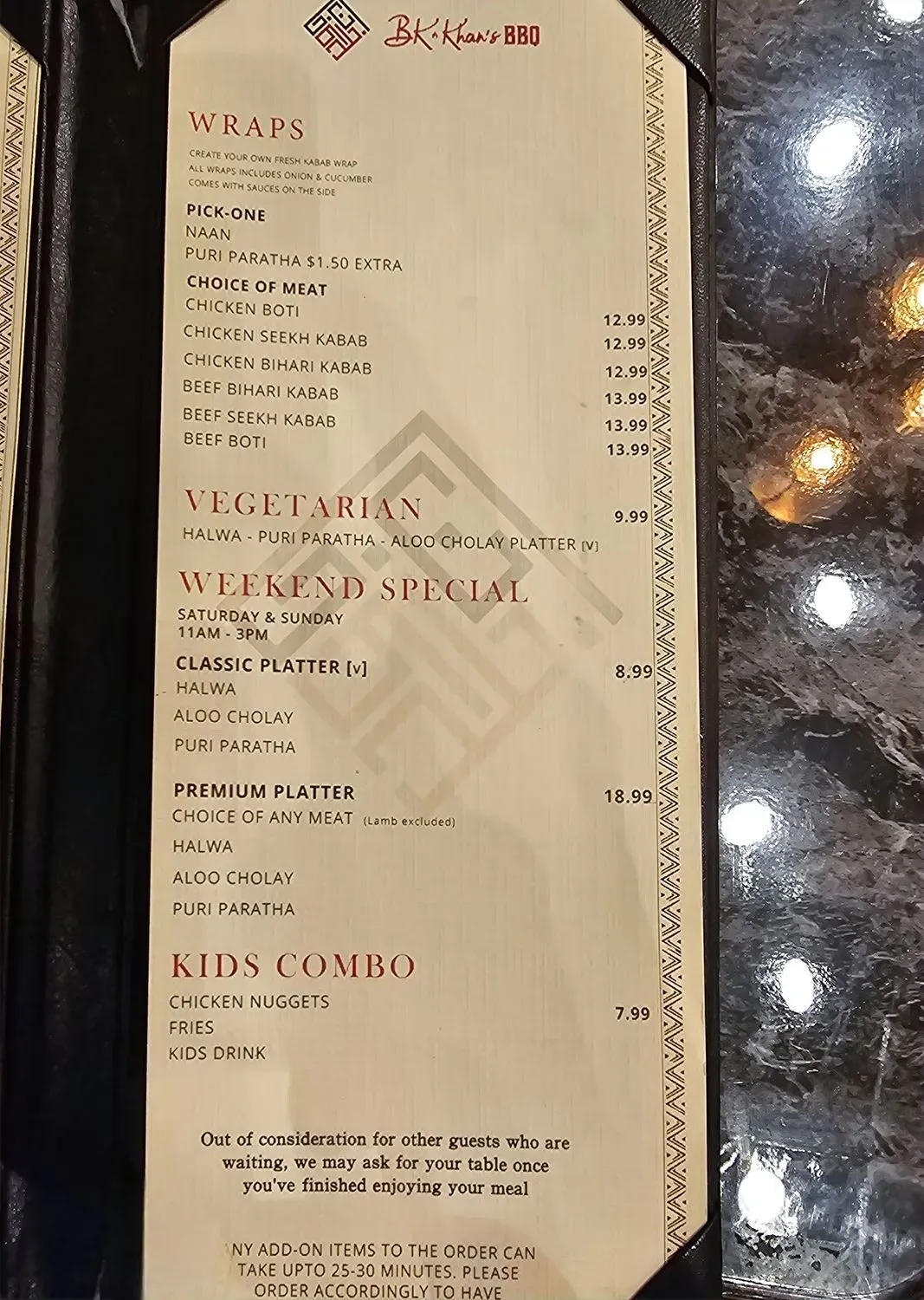 Menu 6