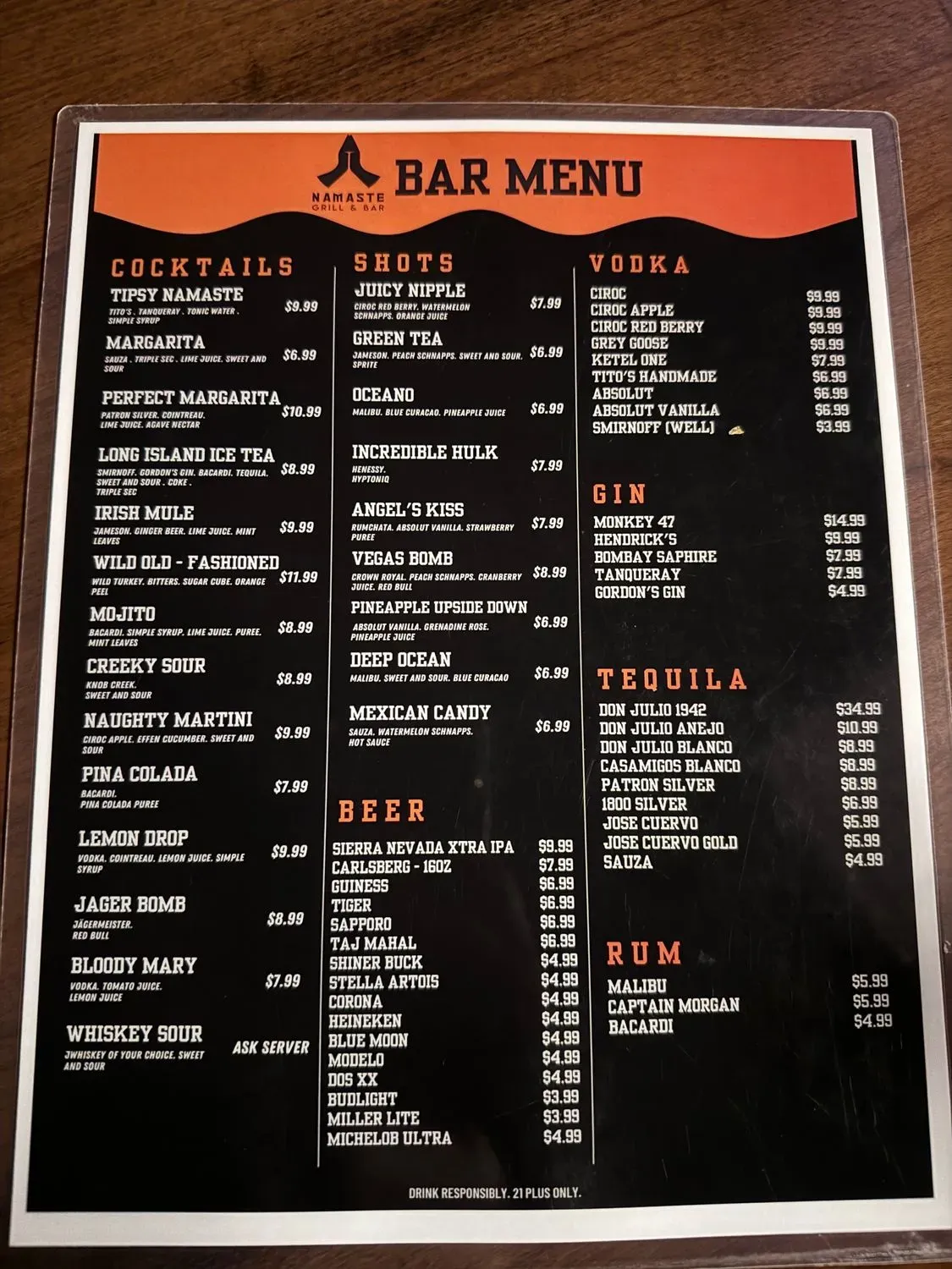 Menu 4