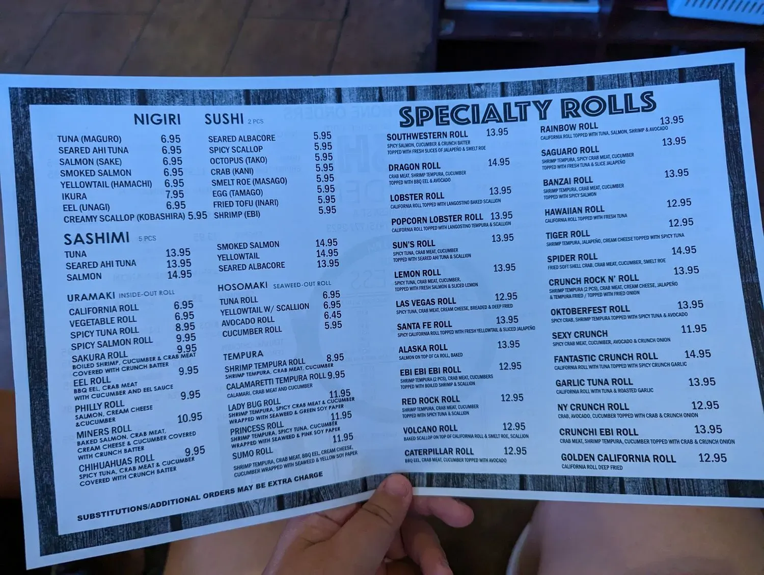 Menu 4