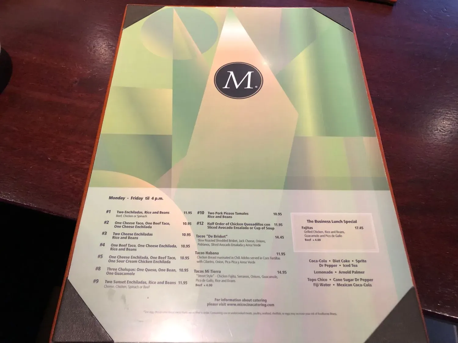 Menu 6