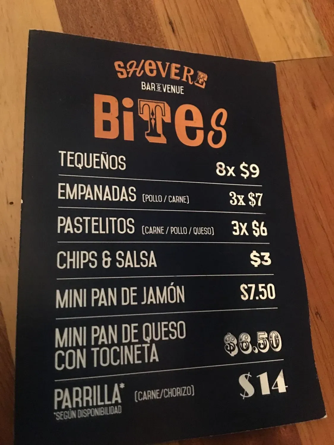 Menu 6