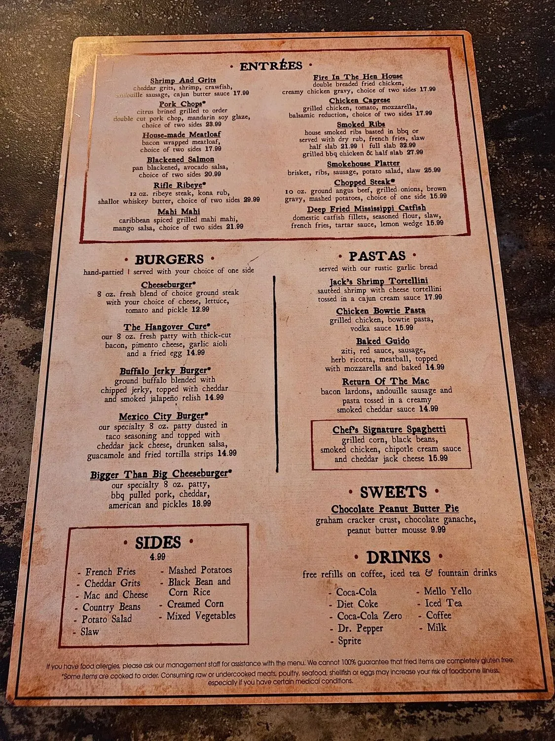 Menu 6