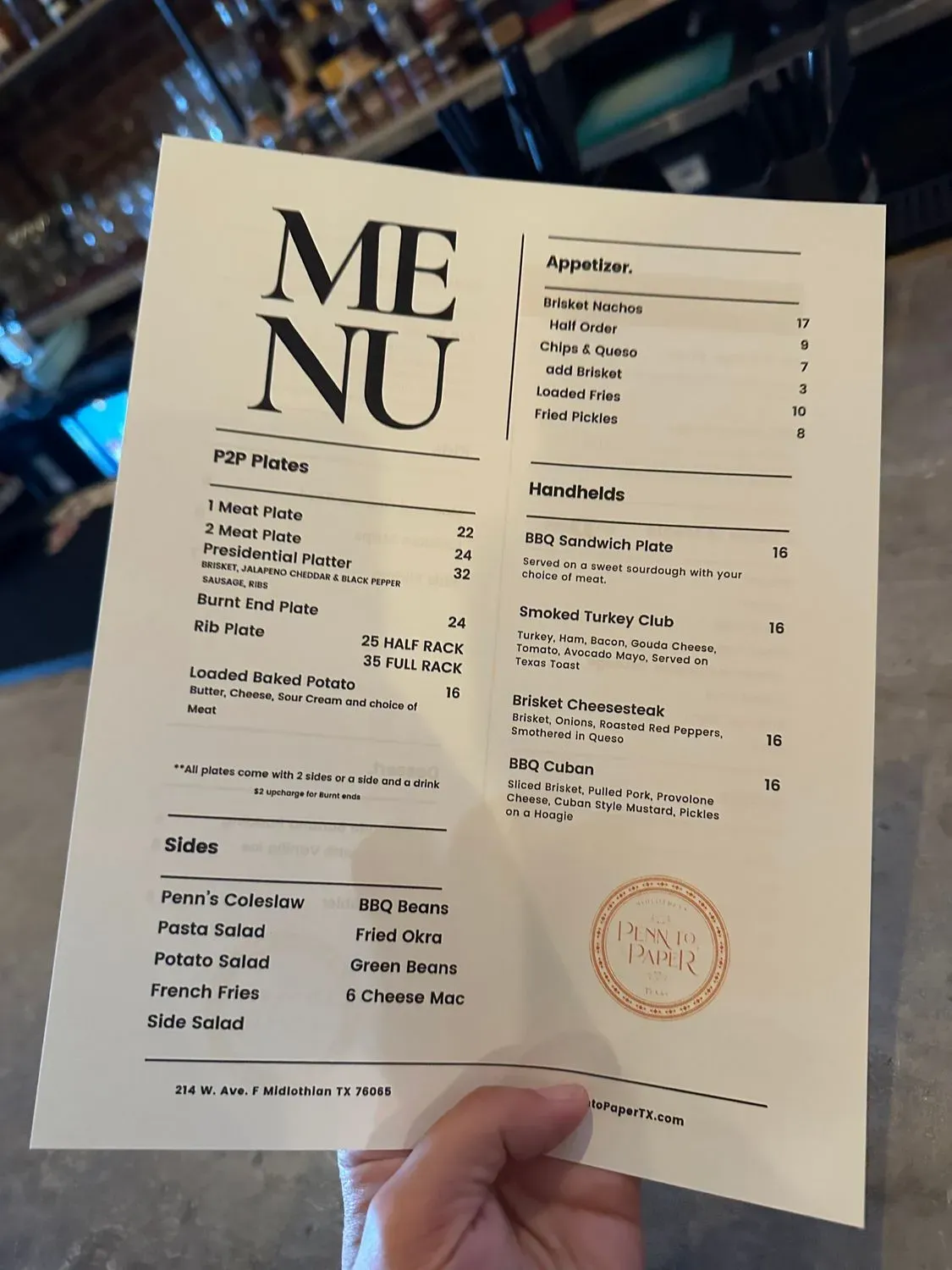 Menu 3