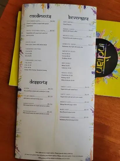 Menu 4