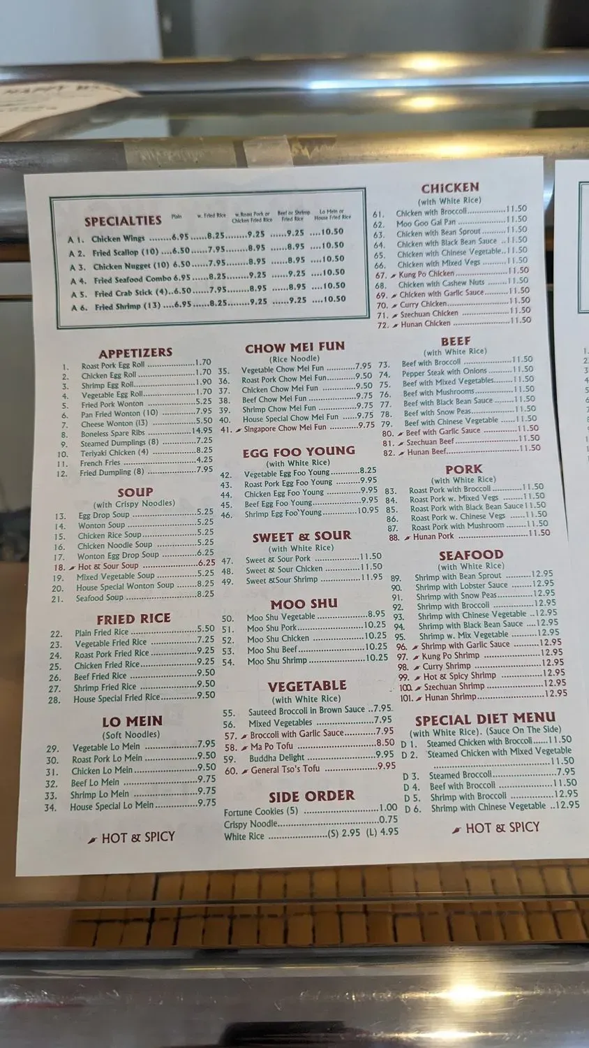 Menu 6