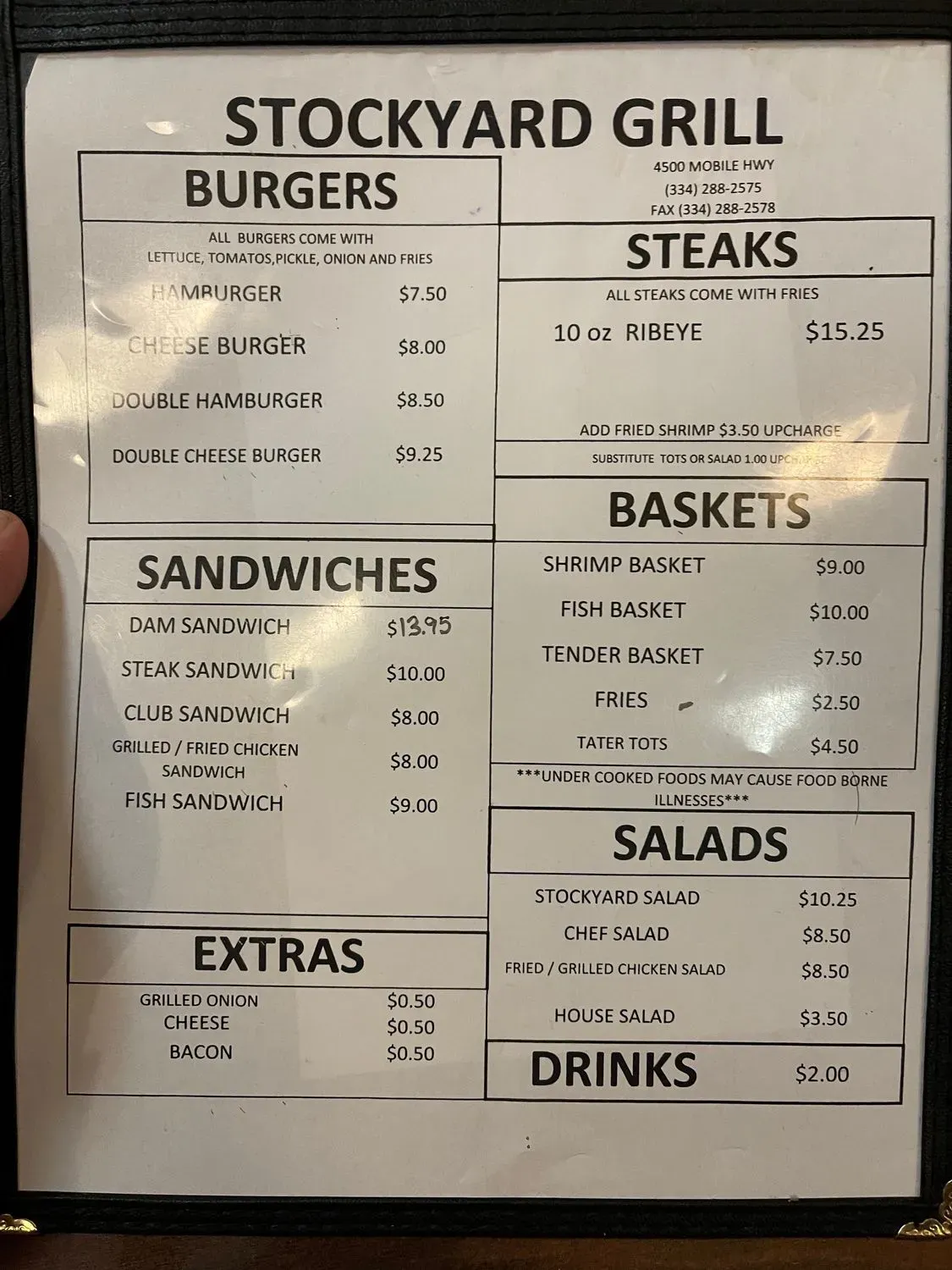 Menu 4