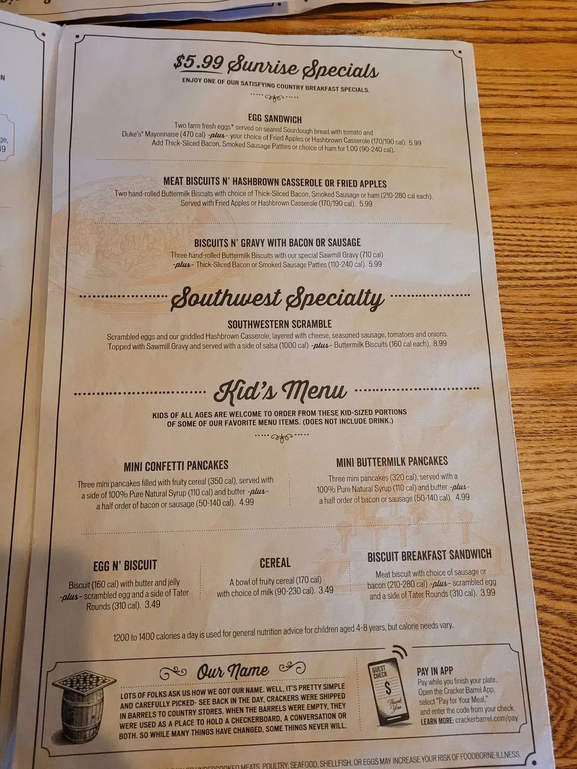 Menu 3