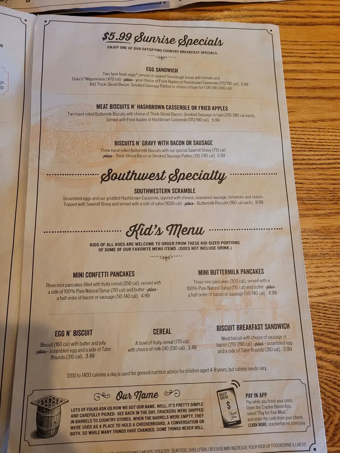 Menu 3