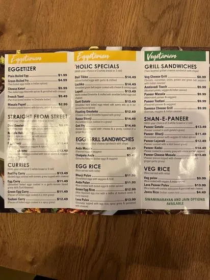 Menu 6