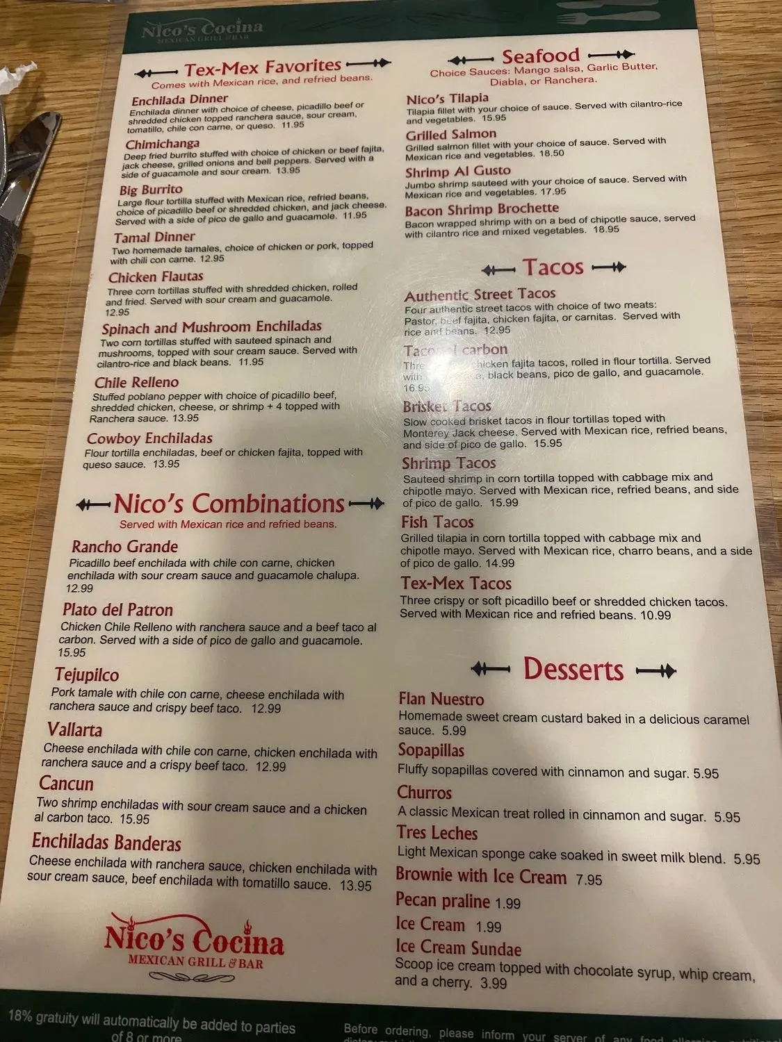 Menu 3