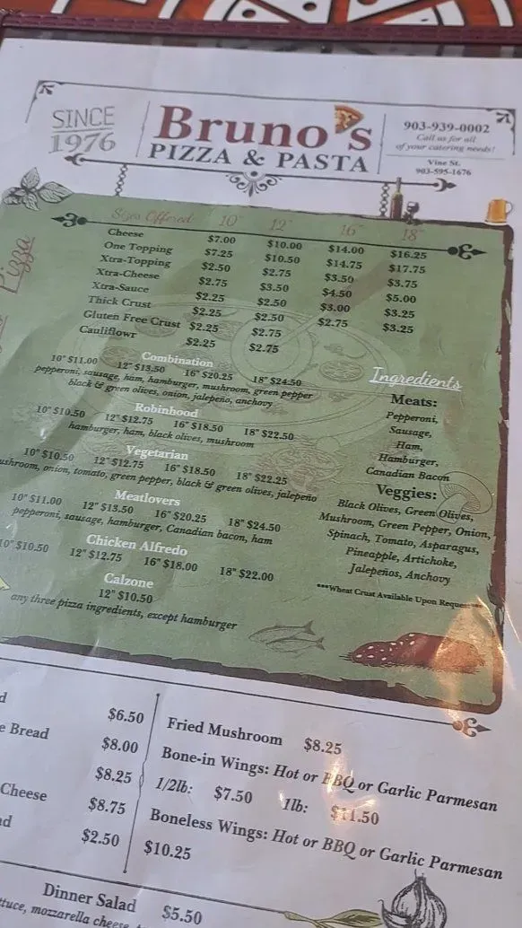 Menu 3