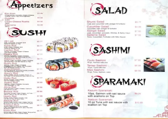 Menu 6