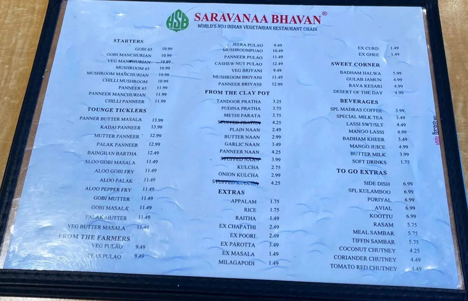 Menu 4