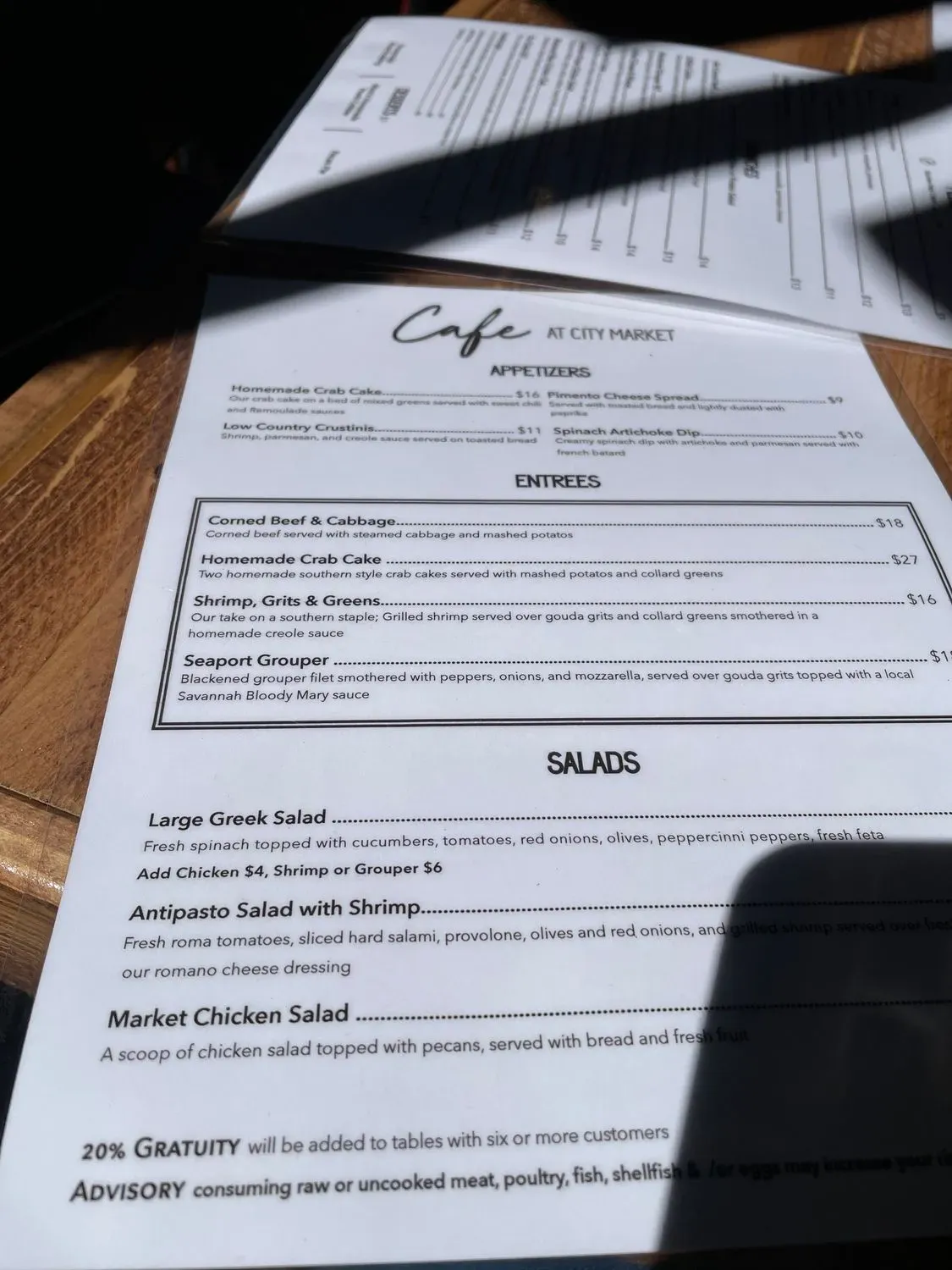 Menu 6