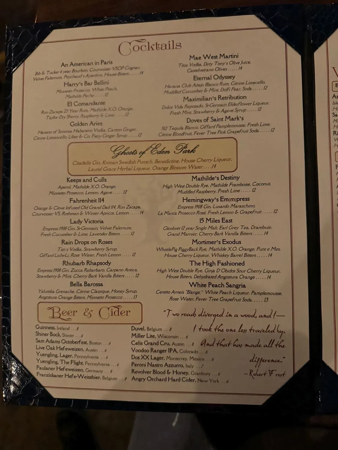 Menu 6