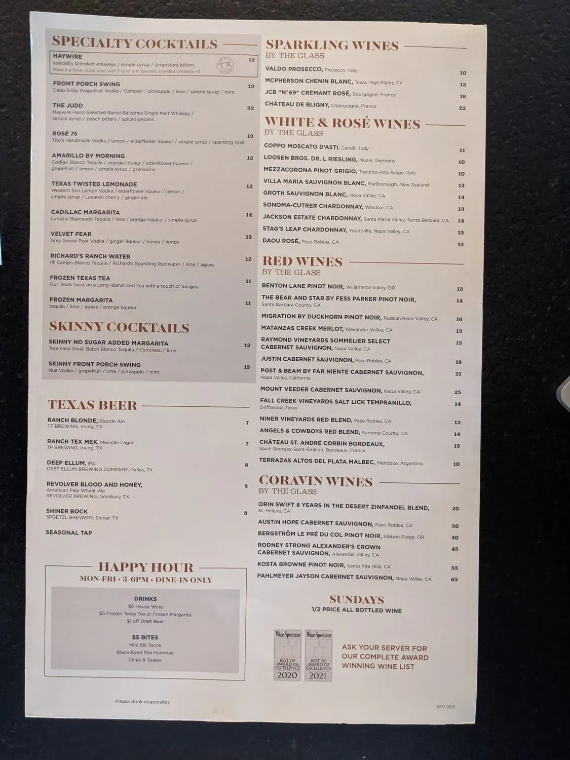 Menu 4