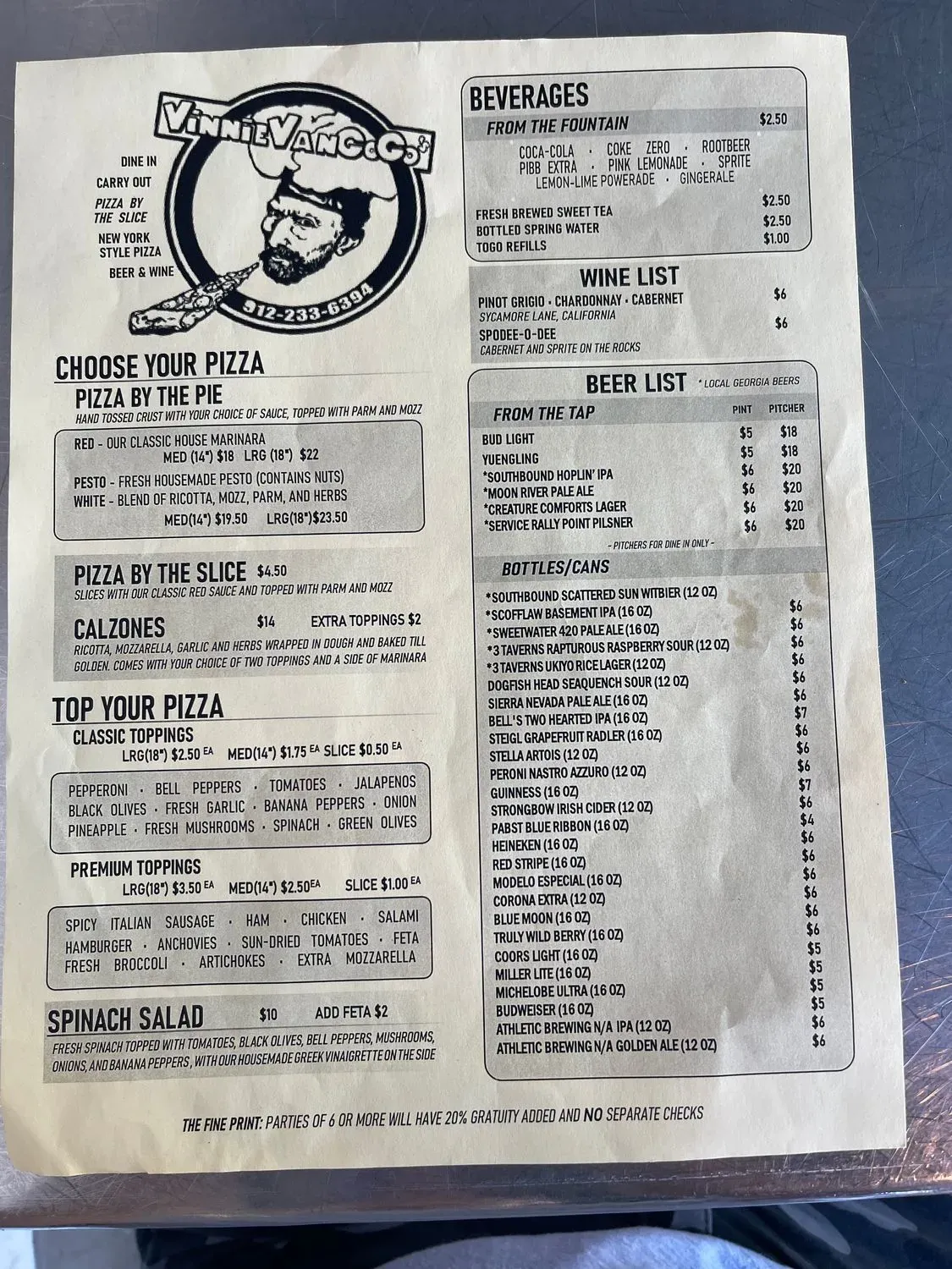 Menu 4