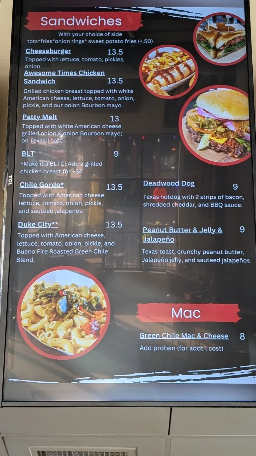 Menu 3