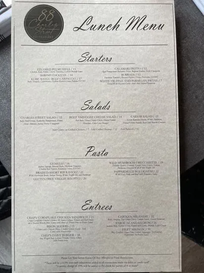 88-charles-st-restaurant-menu-montgomery-ny-checkle