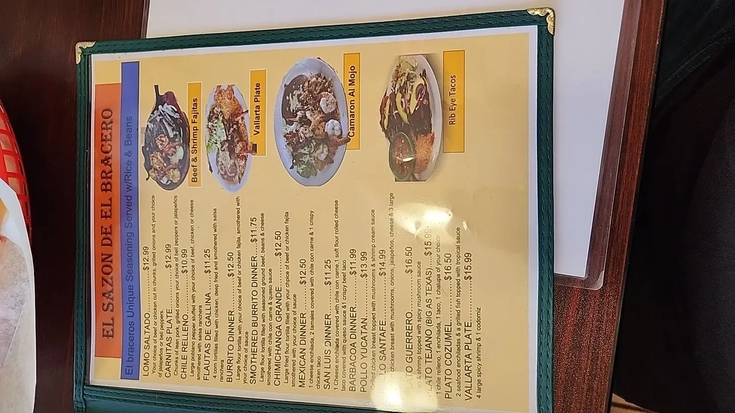 Menu 6