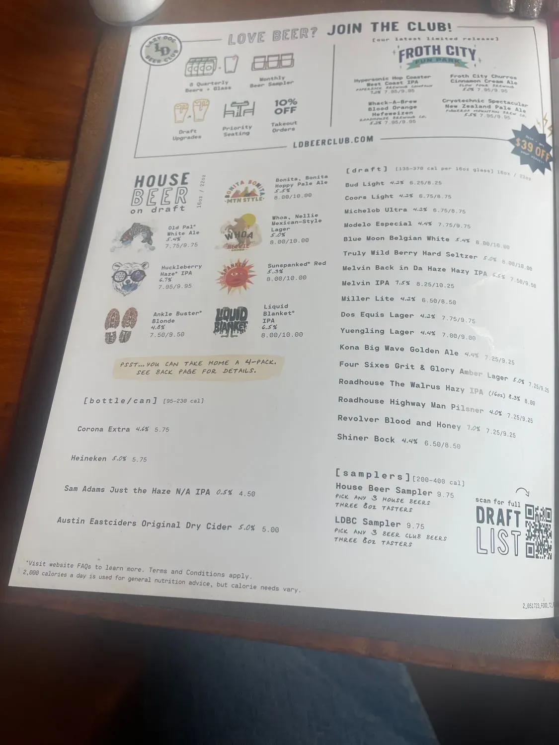 Menu 6