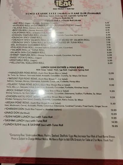 Menu 6